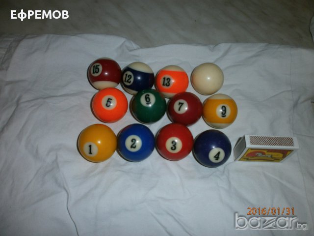 топки за билярт, снимка 3 - Други спортове - 13405641