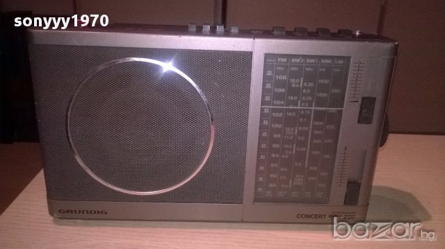 grundig concert boy 220a-внос швеицария, снимка 5 - Ресийвъри, усилватели, смесителни пултове - 18018276