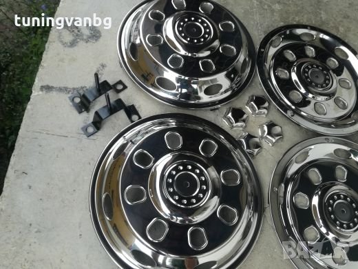 оригинални неръждаеми тасове 16 цола за Iveco Daily, снимка 2 - Гуми и джанти - 26001408