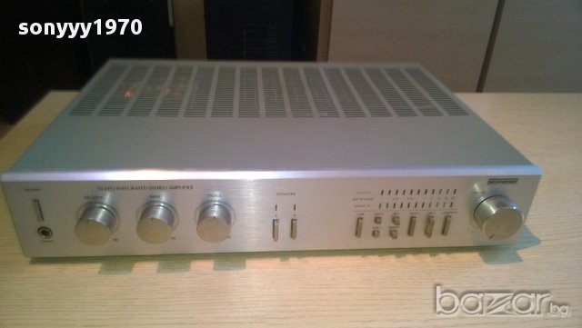 schneider st2452/00-stereo amplifier-made in belgium-внос швеицария, снимка 3 - Ресийвъри, усилватели, смесителни пултове - 11389051