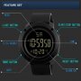 Нов спортен часовник хронометър и други функции черен 51мм, снимка 3