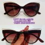 слънчеви очила котешки цвят бордо, снимка 2