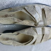 НОВИ дамски сандали ROHDE®, 100% естествена кожа, made in EUROPE, AUSTRIA,39 - 40, GOGOMOTO.BAZAR.BG, снимка 16 - Сандали - 22330488