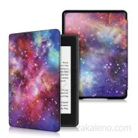 Кожен калъф за Amazon Kindle Paperwhite 4 2018 – Млечен път, снимка 2 - Електронни четци - 25837118