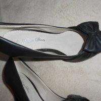 Черни обувки на ток , снимка 5 - Дамски елегантни обувки - 26202516
