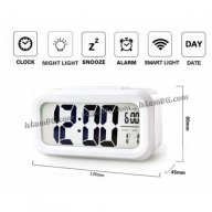 Електронен LED часовник с аларма - код 1019, снимка 8 - Други - 13594514