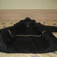 Дамско кожено палто със сваляща качулка., снимка 7 - Палта, манта - 20247382