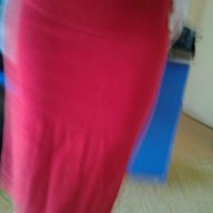 страхотна наситено червена елегантна пола, снимка 5 - Поли - 8777209