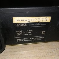 mbo cv-100 stereo preamplifier-made in korea-внос швеицария, снимка 17 - Ресийвъри, усилватели, смесителни пултове - 21575548