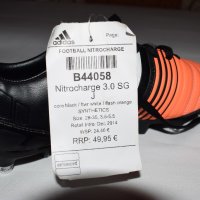 Adidas - Nitrocharge 3.0 SG Junior - ном. 35 - 100% Оригинални бутонки, снимка 6 - Маратонки - 21702232