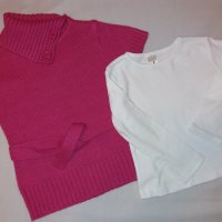 Пуловер с блузка размер 110, снимка 4 - Детски Блузи и туники - 20475718