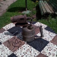 Стара бензинова лампа #2, снимка 3 - Антикварни и старинни предмети - 25395180