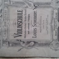 методи за цигулка и виолончело -Louis Schubert - 1882, снимка 10 - Художествена литература - 15309586