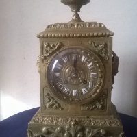 стар бароков каминен часовник, снимка 1 - Антикварни и старинни предмети - 20674592