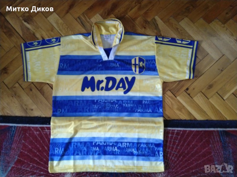 Парма тениска 2000-01 фенска на Гол №10Аморозо размер С, снимка 1