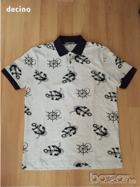 Чисто нова мъжка тениска с якичка, снимка 1