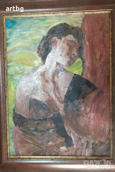 Автентична картина "Тя", снимка 1