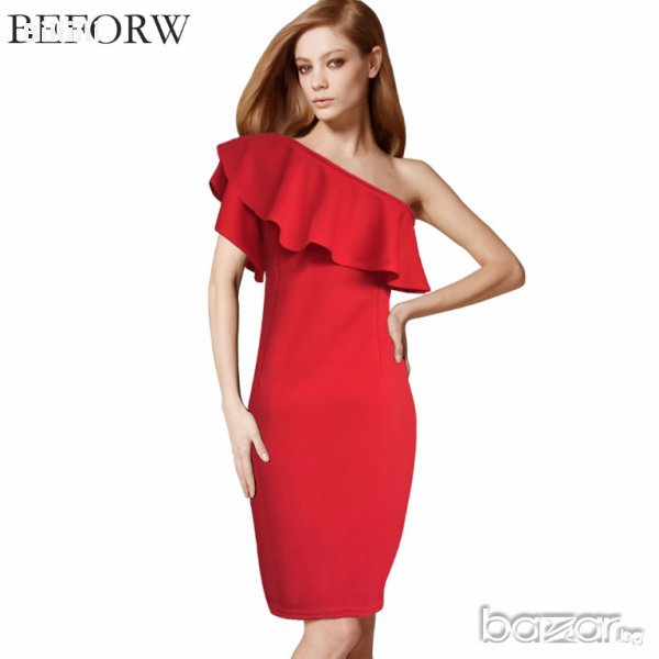 Налични рокли - синя и червена!, снимка 1