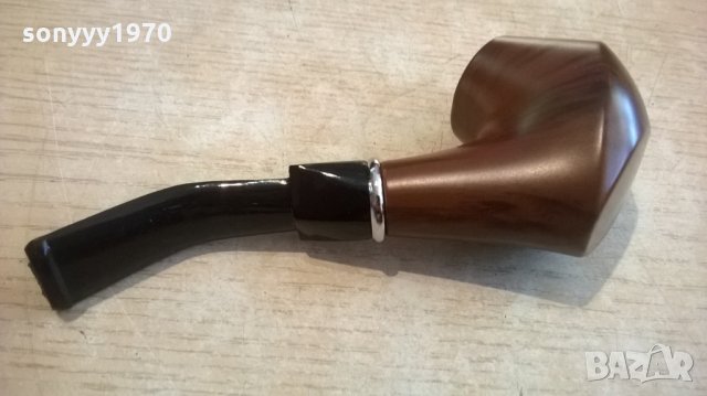 красива лула с интересни форми-14х5х4см-внос швеицария, снимка 5 - Лули - 24044427