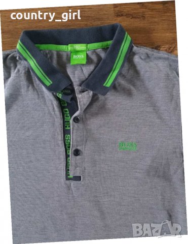 hugo boss green paule 4 - страхотна мъжка тениска, снимка 4 - Тениски - 25604774