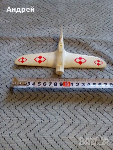 Стара играчка,самолетче, снимка 2 - Антикварни и старинни предмети - 23567895