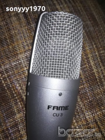fame cu3-profi mic-usb-внос швеицария, снимка 8 - Микрофони - 20941260