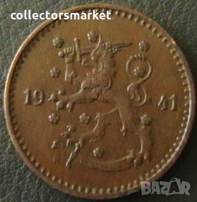 1 маркаа 1941, Финландия, снимка 2 - Нумизматика и бонистика - 21616808