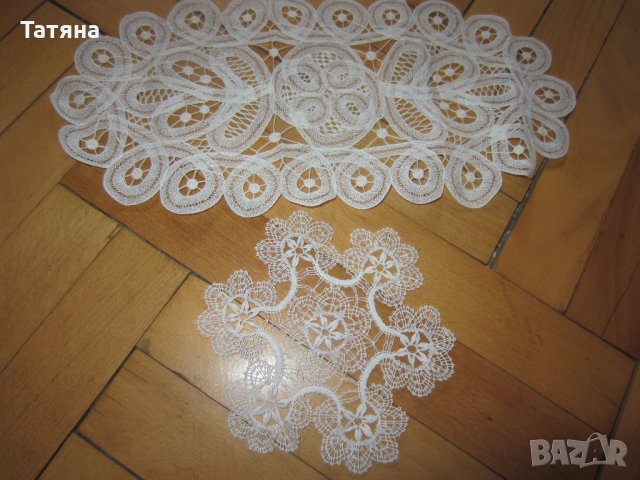 дантелени аксесоари  ЯКИЧКИ И ПОКРИВКИ