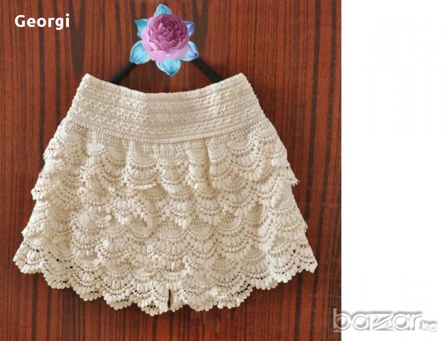 Дантелени панталонки.Намалени!, снимка 10 - Къси панталони и бермуди - 8320094