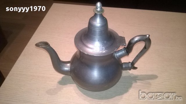 Ретро чаиник 26/23/14см-внос швеицария, снимка 6 - Антикварни и старинни предмети - 14898475