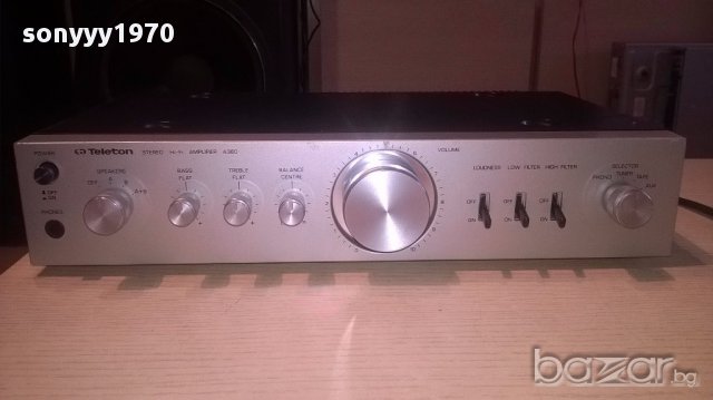 поръчан-teleton a-380s hi-fi amplifier-made in japan-внос швеицария, снимка 6 - Ресийвъри, усилватели, смесителни пултове - 16160809