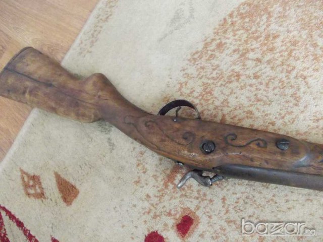 Дълга капсулна пушка , снимка 4 - Антикварни и старинни предмети - 12178891