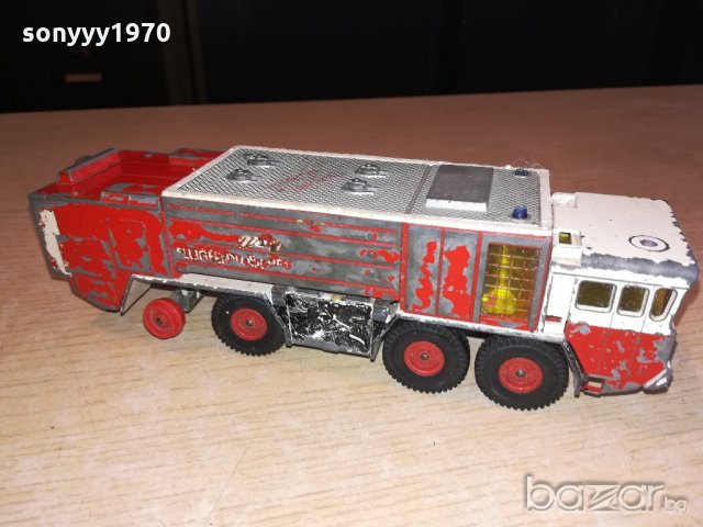 made in germany-маркова пожарна метална кола-20х6х5см, снимка 6 - Колекции - 20900877