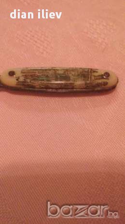 Стара малка мини ножка, снимка 4 - Ножове - 13902485