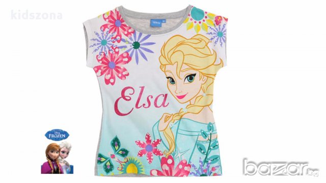 Детска тениска Frozen за 8 и 10 г. - М04-05, снимка 1 - Детски тениски и потници - 14381145