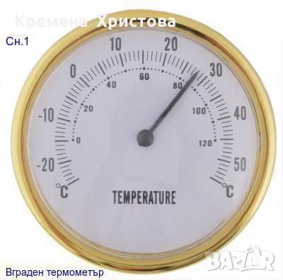 Термометри за вграждане.