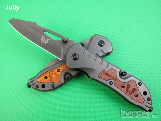 Сгъваем джобен нож  Benchmade DA49 , снимка 7 - Ножове - 8949712