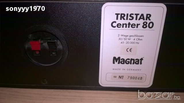 Magnat tristar center 80-made in germany-внос швеицария, снимка 11 - Тонколони - 14172130