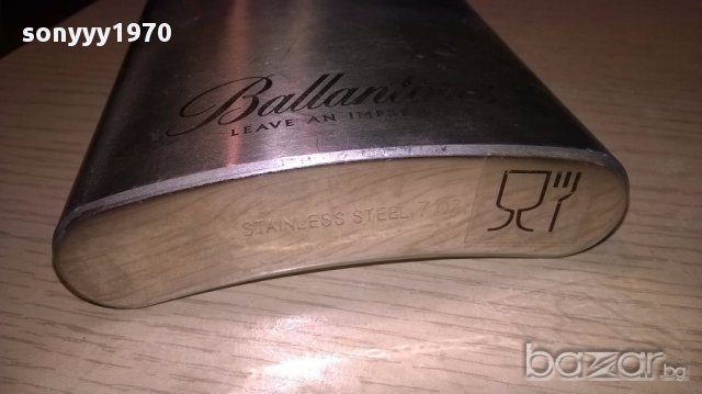 Ballantines-13/10/2см-внос швеицария, снимка 6 - Антикварни и старинни предмети - 16265830
