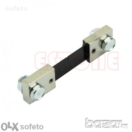 100 волта 100 А Волт и Амперметър +шунт волтметър амперметър , снимка 2 - Ключове, контакти, щепсели - 10631549