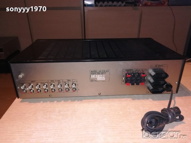sony amplifier-made in japan-внос швеицария, снимка 10 - Ресийвъри, усилватели, смесителни пултове - 21328606