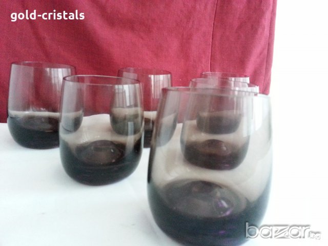 Стъклени чаши за уиски, снимка 6 - Антикварни и старинни предмети - 20063169