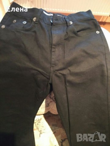 Черни мъжки дънки Redstart, размер 32/32, снимка 2 - Дънки - 23971752