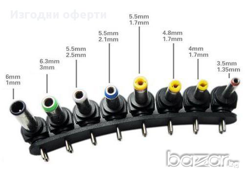  Универсално зарядно за лаптоп на 220V (изход 12-24V 120W), снимка 5 - Друга електроника - 8906220