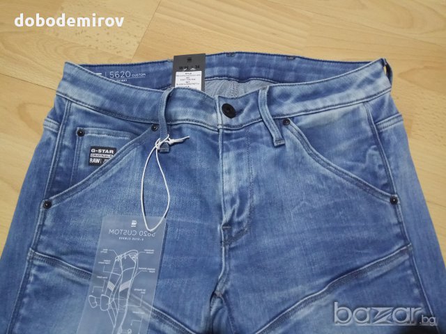 нови дамски дънки G Star 5620 Custom mid Skinny, снимка 10 - Дънки - 16730127