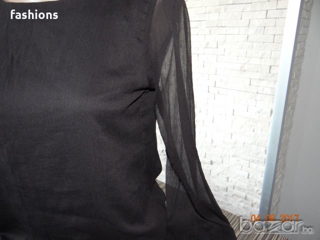 Дамска Шифонена блуза Vila размер L, снимка 2 - Блузи с дълъг ръкав и пуловери - 18477777