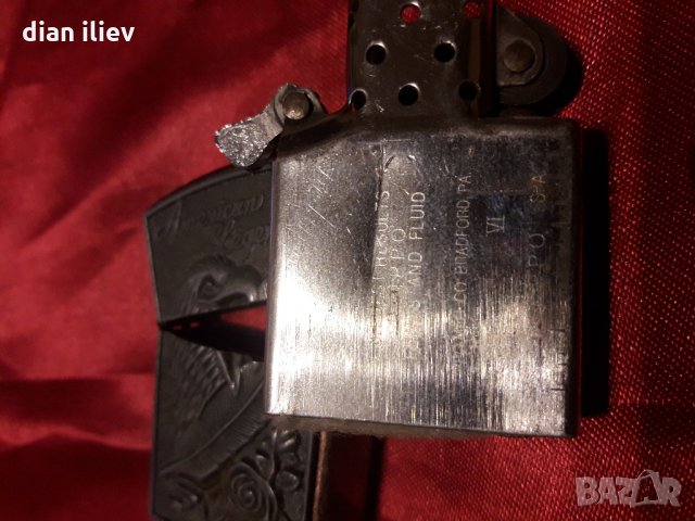 Стара бензинова запалка, снимка 14 - Колекции - 24481192