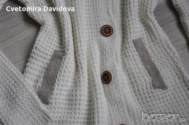 Жилетка бяла, снимка 3 - Жилетки - 20593882