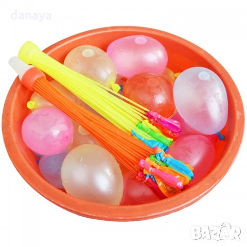 387 Балони водни бомби парти балони връзка с 37 броя балончета водна бомба, снимка 9 - Надуваеми играчки - 21714869