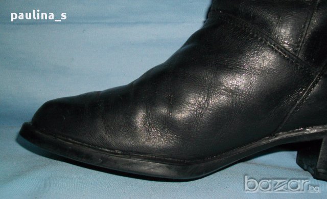 Рядка находка / Италиански ботуши "Fausto Santini" естествена кожа, снимка 5 - Дамски ботуши - 16230230